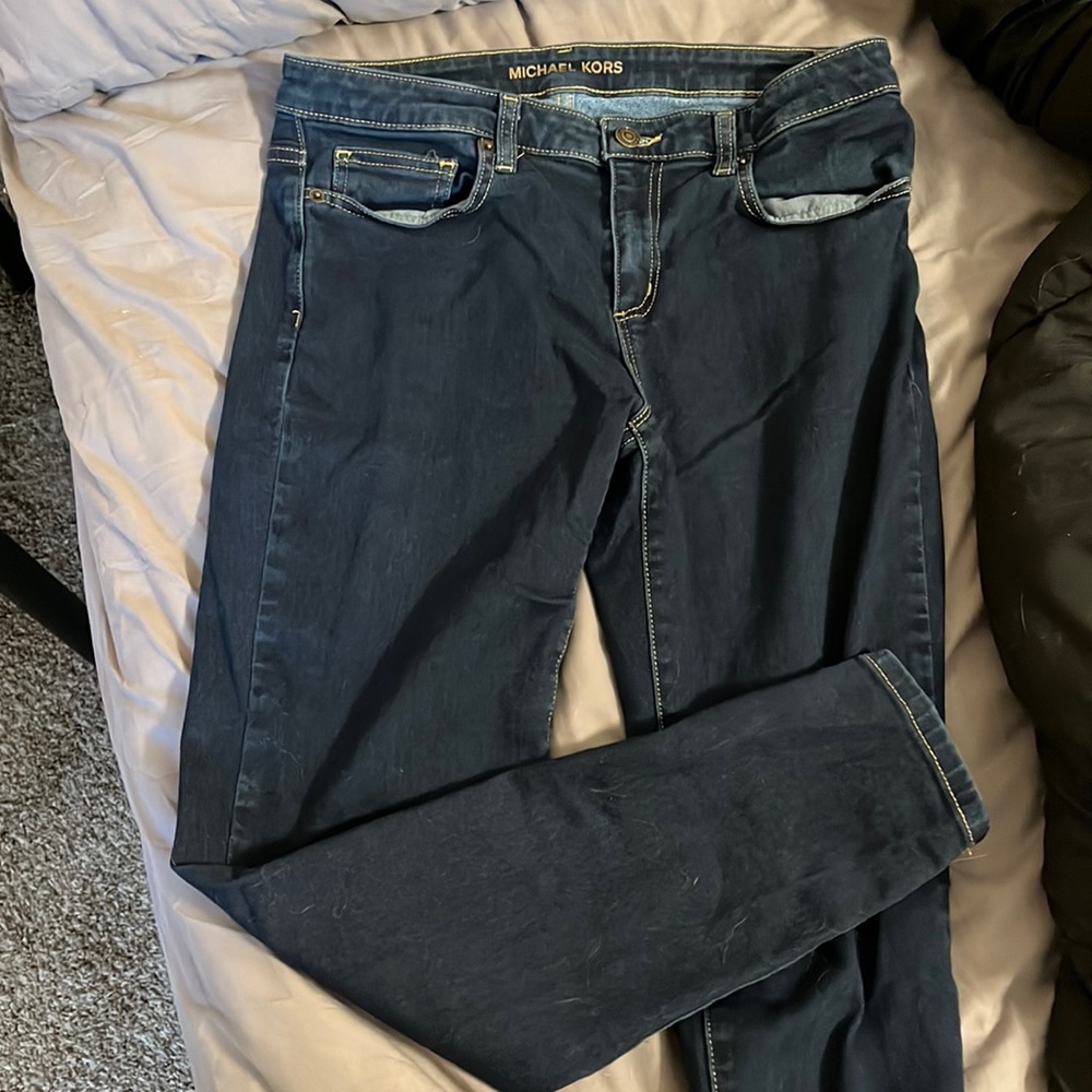 Michael Kors dark wash jeans